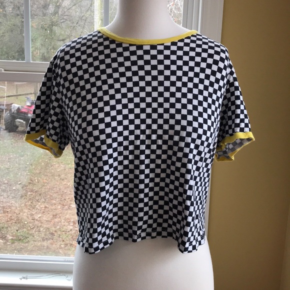 Tops - Checkered Tee